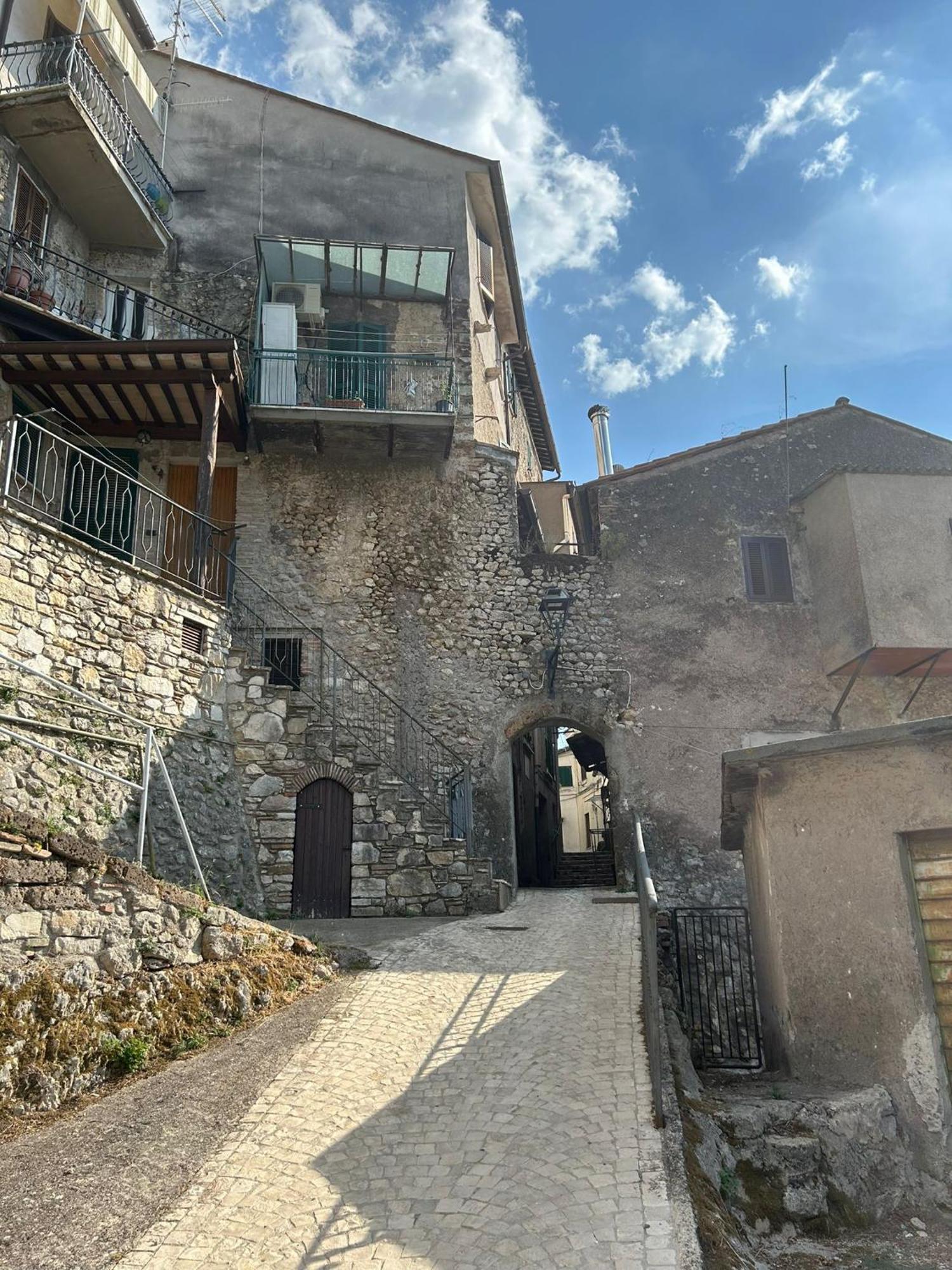 Appartamento La Casa Della Rocca Roccantica Esterno foto
